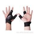 2 guantes LED Ligera impermeable a mano impermeable